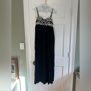 a new day Black and White Maxi Dress